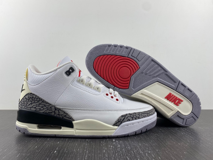 AIR JORDAN 3 “WHITE CEMENT REIMAGINED” DN3707-100