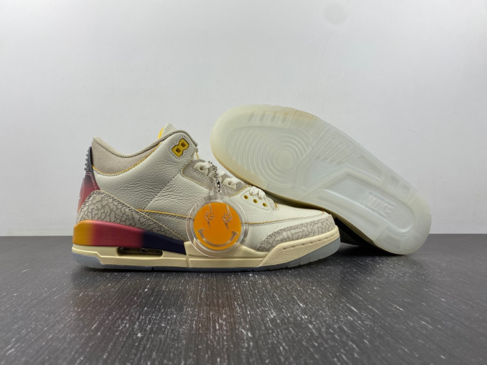 J Balvin x Air Jordan 3 "Medellín Sunset" FN0344-901