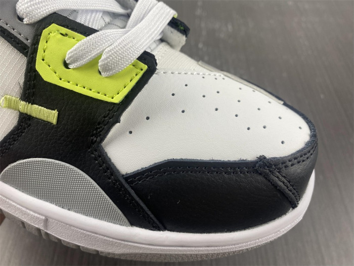 Nike Dunk Low Scrap Wolf Grey Light Lemon Twist DC9723-001