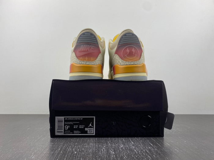 J Balvin x Air Jordan 3 "Medellín Sunset" FN0344-901