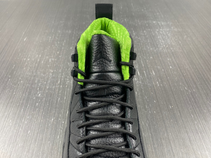 AIR JORDAN 12 BLACK/GREEN AJ12-01