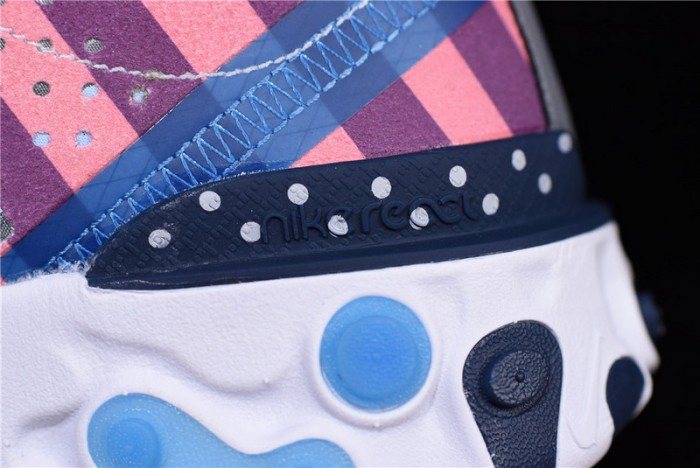 Parra x Nike React Element 87 White/Multi-Color AQ3057-100