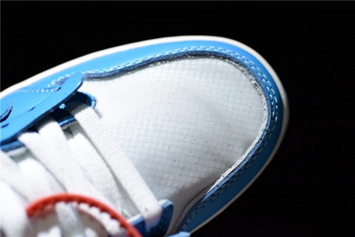 OW Air Jordan 1 Powder Blue UNC AQ0818-148