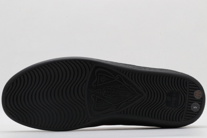 GC Ace Embroidered Low-Top Sneaker black with bee mens 431942-A38G0