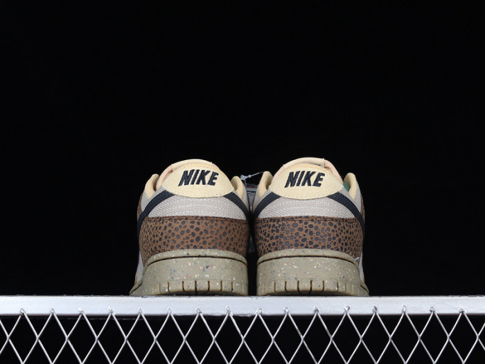 nike dunk low safari G01den moss dx2654-200