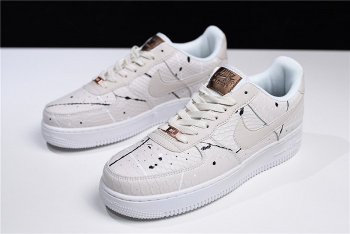 nike air force 1 low lx "phanT0m snakeskin" 898889-007