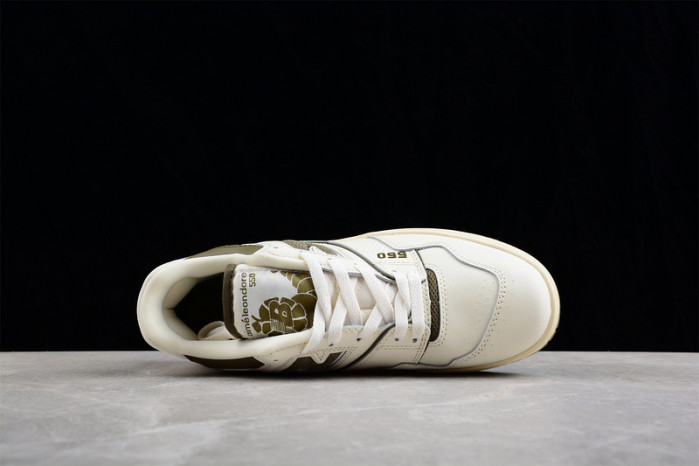 new Ba1an*e 550 aime leon dore white grey bb550ad1