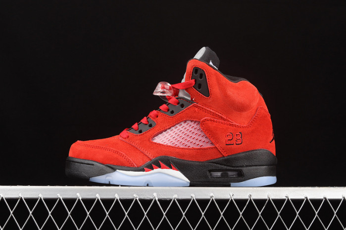 Air Jordan 5 Raging Bull 2021 Red Suede DD0587-600