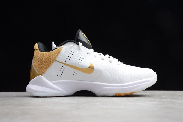 KOBE 5 PROTRO BLACK/WHITE/GOLD CT8044-100
