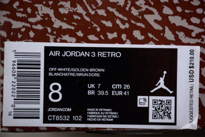 AIR JORDAN 3 RETRO 