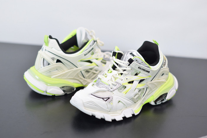 BL SNEAKER TESS.S.GOMMA 4.0 WHITE FLUORESCENCE YELLOW 532591 W2GN7 2365