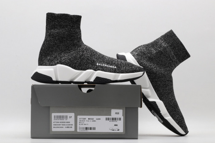 BL Stretch Mesh High Top Sneaker Grey 458653