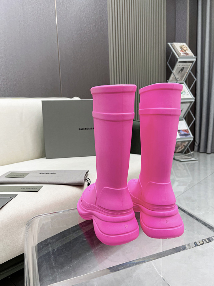 Ba1en*iaga x cr*0*s chunky rubber boots