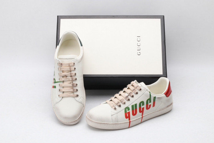 GC ACE EMBROIDERED LOW-TOP SNEAKER WITH LOGO