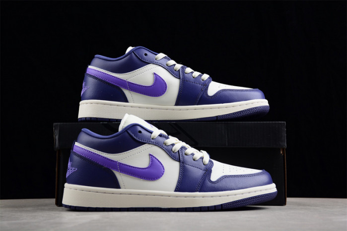 Air Jordan 1 Low Sail Purple DC0774-502
