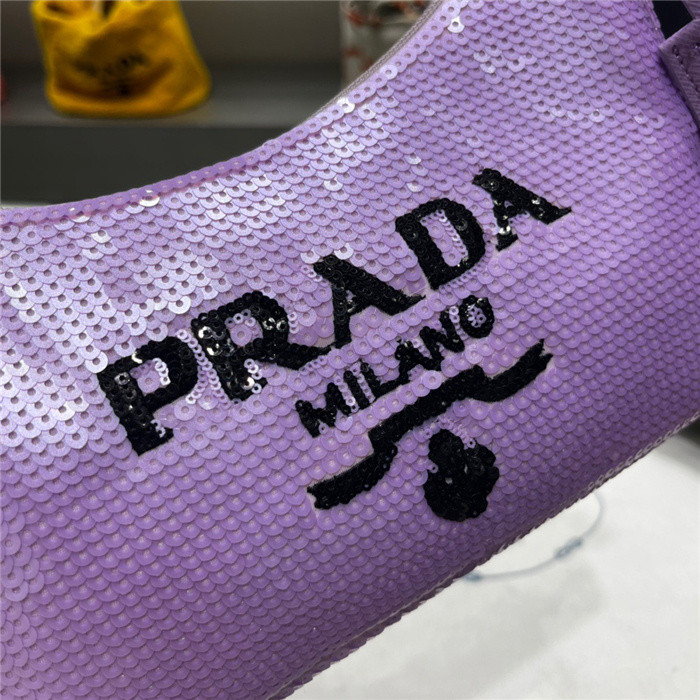 Pra*a 1n1419 nylon hobo bag-24*11*7cm