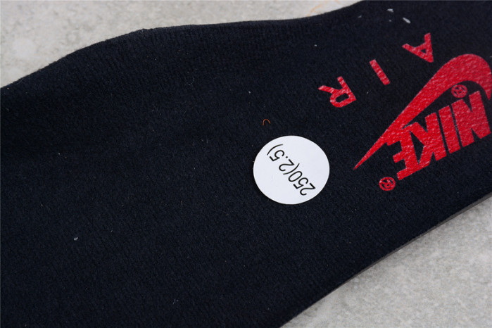 OW Air Jordan 5 SP Black Muslin Fire Red CT8480-001