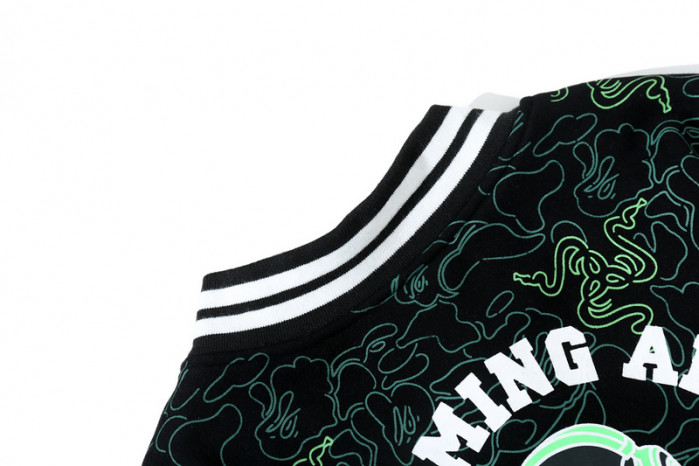 B*APE baseball jacket bpj-03