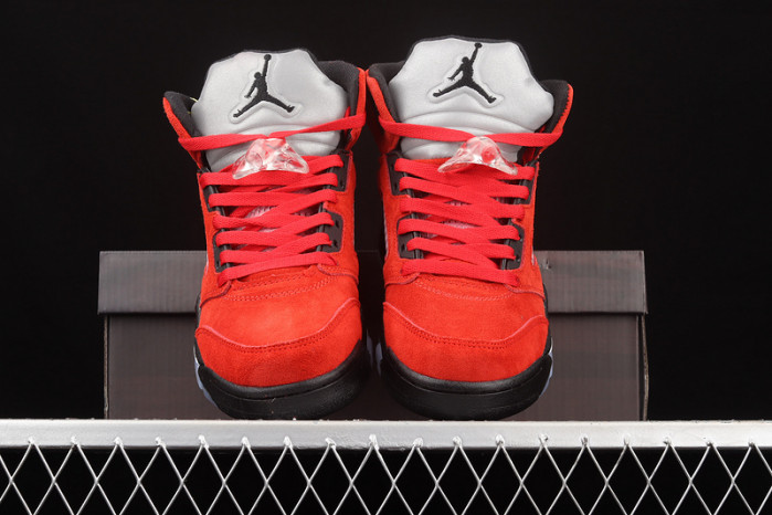 Air Jordan 5 Raging Bull 2021 Red Suede DD0587-600