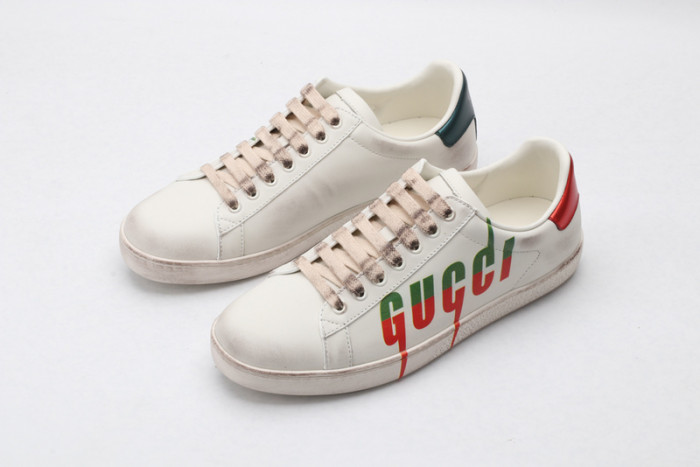 GC ACE EMBROIDERED LOW-TOP SNEAKER WITH LOGO
