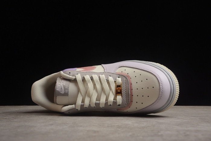 Nike Air Force 1 07 Beige Purple Grey CJ0304-016