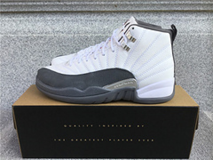Air Jordan 12 Retro BG "Dark Grey" - 153265-160
